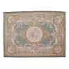 Tapis Aubusson dessin 0185 - G Coloris : rose, vert, jaune, … - Moinat - Tapis