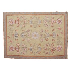 Aubusson-Teppich Dessin 0048 - W. Farben: Beige, Rosa, Lila, …