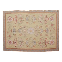 Aubusson rug design 0048 - W. Colours: beige, pink, purple, …