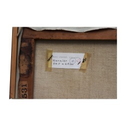 Gemälde, Öl auf Leinwand „Nernier, Genferseeufer - …