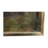 Tableau, huile sur toile “ Puiserande - Queue d'Arve”, de … - Moinat - Ruegger