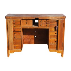 Directoire watchmaker's workbench in walnut and restored. 19th …