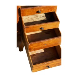 Établi d'horloger Directoire en noyer et restauré. 19ème …