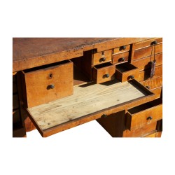 Directoire watchmaker's workbench in walnut and restored. 19th …