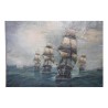 Tableau Marine huile sur toile “3 Mats en mer” signé en bas à … - Moinat - Tableaux - Marine