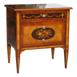 Maggiolini inlaid chest of drawers, with 3 drawers and in …