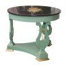 Pedestal table, center table, Empire model Lyre, in wood... - Moinat - End tables, Bouillotte tables, Bedside tables, Pedestal tables