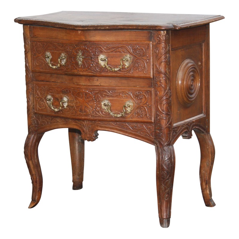 Chest of drawers in richly carved oak and walnut. France (East), Late … - Moinat - Chests of drawers, Commodes, Chifonnier, Chest of 7 drawers Chest of drawers in richly carved oak and walnut. France (East), Late … - Moinat - Chests of drawers, Commodes, Chifonnier, Chest of 7 drawers