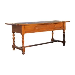 обеденный стол в стиле Людовика XIII, прямоугольный с 1 большим …