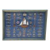 Tableau “Noeuds marins” avec cadre horizontal. - Moinat - Tableaux - Marine