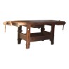 Cabinetmaker's workbench in oak and walnut hardwoods. Period: 19th … - Moinat - Workman furniture
