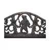 “Ours” bench in carved wood from Brienz. 2 highly detailed bears... - Moinat - VE2022/3