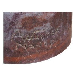 玻璃浆雕塑签名 Almaric Walter (1870 - 1959) …