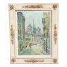 Oil painting on canvas, signed lower right “Place du … - Moinat - VE2022/1