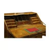 个胡桃木抽屉柜，前面有 5 个抽屉，还有 1 个…… - Moinat - Desks : cylinder, leaf, 写字桌