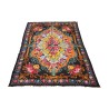 Kilim carpet with fringe and floral decoration. - Moinat - Rugs