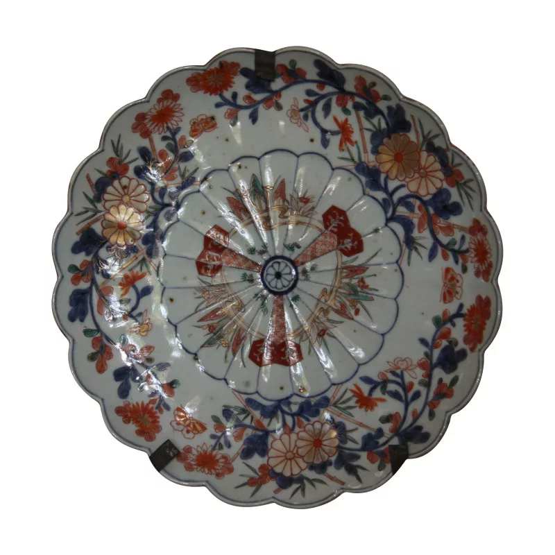 Assiette en porcelaine peinte Imari. Japon, 19ème siècle - Moinat - Porcelaine