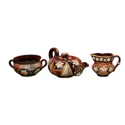 Set of Old Thun: teapot, milk jug, bowl and …