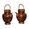 Pair of 19th century copper watering cans - Moinat - Decorating accessories