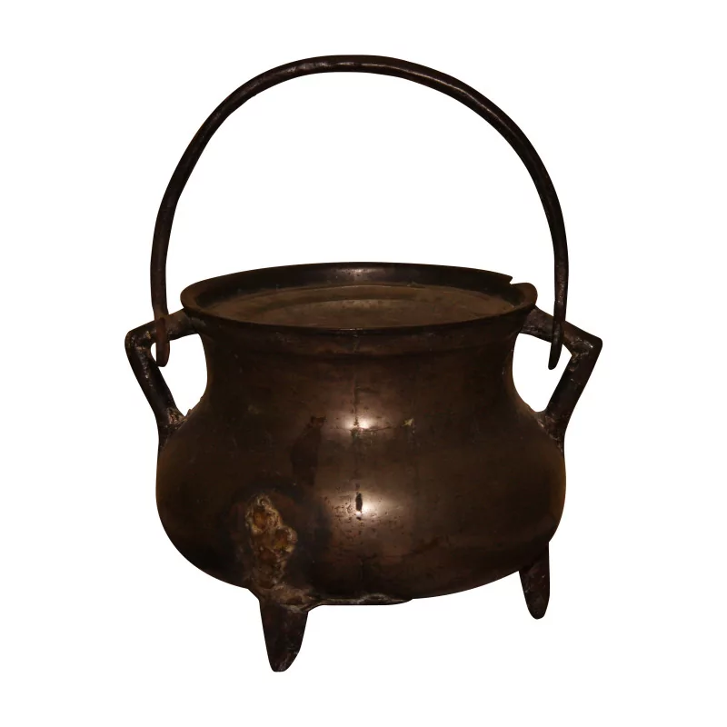 Small pewter cauldron on feet 19th century - Moinat - Decorating accessories