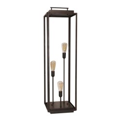 Lampe photophore modèle LOUNGE grand modèle à 3 lumières en