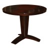 Art-Deco pedestal table in macassar ebony, with … - Moinat - End tables, Bouillotte tables, Bedside tables, Pedestal tables