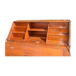 Bureau commode en bois de sapin rustique avec 3 tiroirs et …