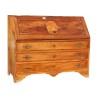Bureau commode Vaudois en noyer monté sur sapin. Fin 18ème … - Moinat - Bureaux cylindre, à abattant, Secrétaires