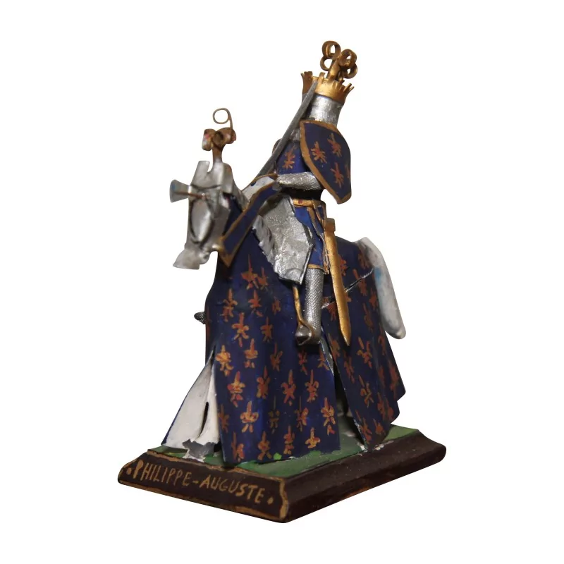 Little lead soldier representing Philippe Auguste in his … - Moinat - Decorating accessories