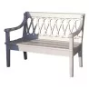 Banc de jardin en chêne 2 places modèle Jean-Gabriel Eynard - - Moinat - Sièges, Bancs, Tabourets