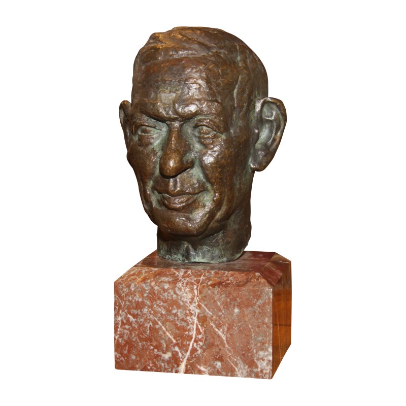 Bust of Pedro MEYLAN (1890-1954) in bronze, signed J. Lador, … - Moinat - Bronzes Bust of Pedro MEYLAN (1890-1954) in bronze, signed J. Lador, … - Moinat - Bronzes