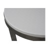 Coffee table, round pedestal table in nickel-plated iron and - Moinat - End tables, Bouillotte tables, Bedside tables, Pedestal tables
