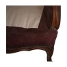 Bergère à oreilles Louis XV en noyer sculpté mouluré, travail … - Moinat - Fauteuils
