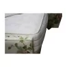 Bed set comprising: a floral fabric headboard with - Moinat - Ensembles