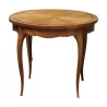 Pedestal table, round side table, in rosewood. France … - Moinat - End tables, Bouillotte tables, Bedside tables, Pedestal tables