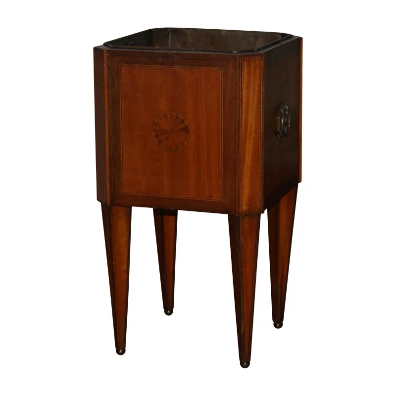 Sheraton wine cooler or planter in satin wood, inlaid … - Moinat - Decorating accessories