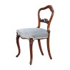 Set of 8 walnut and rosewood chairs, seat … - Moinat - Chairs