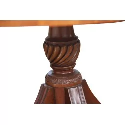 Table de salle à manger ronde Regency sur 4 pieds griffes en …
