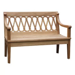 2-seater garden bench \"Jean-Gabriel Eynard\" model -
