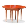 обеденный стол Directoire из вишневого дерева с 3 - Moinat - Обеденные столы