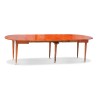 Directoire dining room table in cherry wood with 3 - Moinat - Dining tables