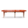 Directoire dining room table in cherry wood with 3 - Moinat - Dining tables
