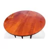 Table de salle à manger Directoire en bois de merisier avec 3 - Moinat - Tables de salle à manger