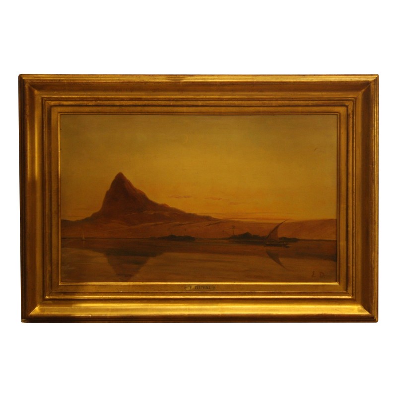 幅纸板油画 (56 x 35 cm),署名于……的右下方 - Moinat - 画 - 景观 幅纸板油画 (56 x 35 cm),署名于……的右下方 - Moinat - 画 - 景观