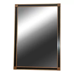 rectangular mirror model DISEGNO in beech wood color …