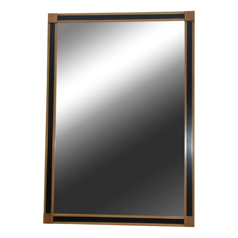 Miroir rectangulaire modèle DISEGNO en bois de hêtre coloris … - Moinat - Glaces, Miroirs