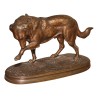 Bronze “Chien” signé sur base Jules MOIGNIEZ … - Moinat - Bronzes