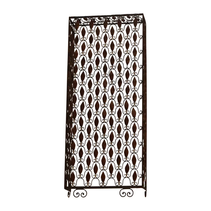 Cache - Radiator in wrought iron “Leaves”. Around 1950 - Moinat - Decorating accessories