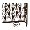 Cache - Radiateur en fer forgé “Feuilles”. Vers 1950 - Moinat - Accessoires de décoration