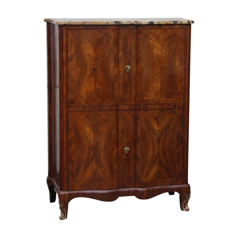 Louis XV secretaire 弧形十字弓,侧面有投影,…… - Moinat - Desks : cylinder, leaf, 写字桌 Louis XV secretaire 弧形十字弓,侧面有投影,…… - Moinat - Desks : cylinder, leaf, 写字桌